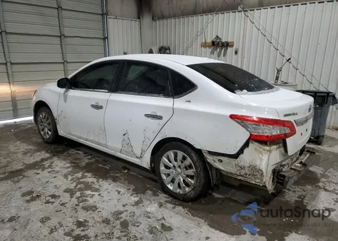 2015 Nissan Sentra S z USA, uszkodzony, nr VIN 3N1AB7AP5FL638441